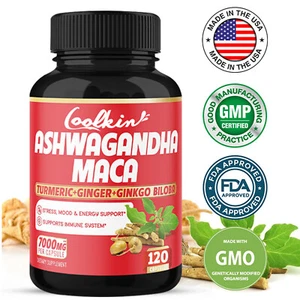 Ashwagandha & Maca 7000 mg - salute maschile, booster di testosterone, energia e resistenza - Foto 1 di 13