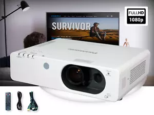 3500 Lumens 3LCD Projector for Home Theater, Games Full HD 16:10 (WXGA) HDMI VGA - Picture 1 of 10