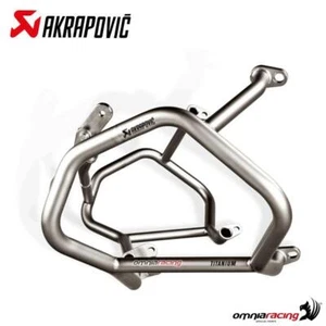 Protection tubulaire inférieure du moteur Akrapovic en titane BMW R1250GS 2019> - Photo 1/6