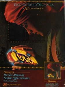 1979 Electric Light Orchestra Discovery Promo PRINT MAGAZINE AD Fan Gift (4015) - Picture 1 of 1