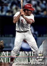 2017 Topps All Time All Stars #ATAS1 Johnny Bench cincinnati reds