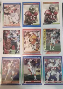 Lot of Tampa Bay Buccaneers 90's Football Cards 61 Cards ship in box Sleeved - Picture 1 of 12