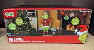 Gemmy 4 ft. Animated Grinch Dr Suess Christmas Music Prop Decor - Picture 1 of 4