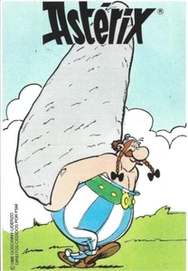 ⭕Calendario tascabile vintage 1989 fumetto Asterix Obelix Astérix 10 impala - Foto 1 di 2