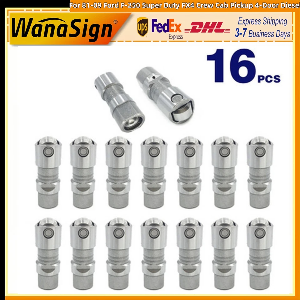 16 PCS Lifters For 81-09 Ford F-250 Super Duty FX4 Crew Cab Pickup 4-Door Diesel - Image 1 of 4