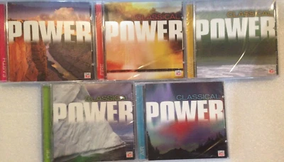 New Classical Power, 5 CDs; Time/Life Music, 2009, Earth. Ice, Air, Fire, & Wind Foto 1 de 4