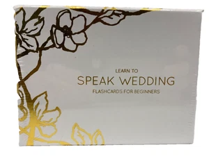 Learn to Speak Wedding Flash Cards Daughter of Design NEW - Bild 1 von 3