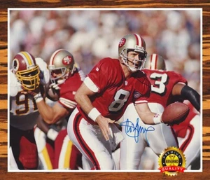 Steve Young - Autographed Signed 8x10 Photo (NFL 49ers HOF 2005) Reprint - Picture 1 of 4