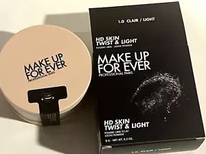 MAKE UP FOR EVER HD SKIN TWIST & LIGHT Loose Powder 1.0 LIGHT New Sealed - Picture 1 of 4