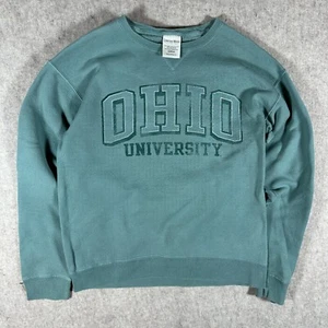 Comfort Wash Men's Small Ohio University Bobcats Vintage Sweatshirt - Picture 1 of 8