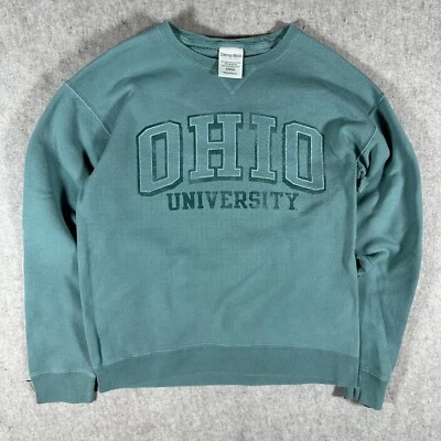 Comfort Wash Men's Small Ohio University Bobcats Vintage Sweatshirt - Image 1 of 4