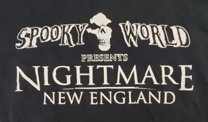 Spooky World Shirt Mens Extra Large Nightmare New England I Survived Adult A09 - Picture 1 of 13