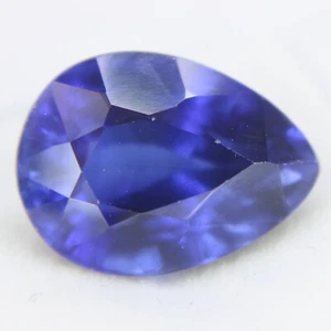8.18 Ct Pear Cut Loose Gemstones Natural Sapphire Blue - Picture 1 of 4
