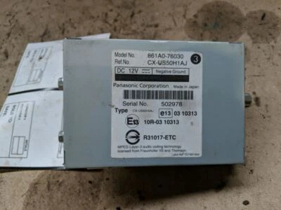 2011 - 2017 Lexus CT200H Communication Multimedia w/ Navigation ID# 861A076030 Foto 1 de 4