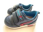 VGUC Pablosky Baby Boys Leather Sneakers in Navy Blue EU 22 US 6-6.5