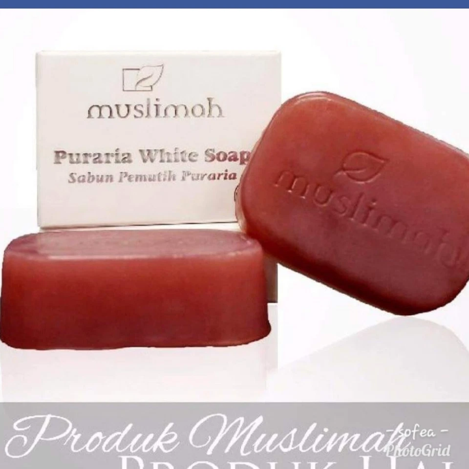 Sabun pemutih puraria sesuai untuk kulit berminyak - Image 1 of 1