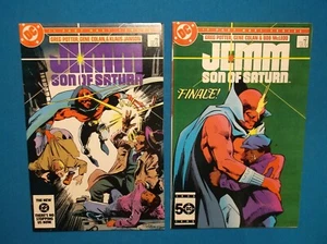 JEMM SON OF SATURN #s 1 & 12 - PRIMA APP -1984 - VF 8.0/8.5 PAGINE BIANCHE -FINALE - Foto 1 di 5