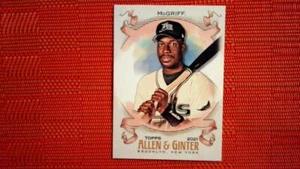 2021 Topps Allen & Ginter: #319 Fred McGriff - Tampa Bay Devil Rays (SP) - Picture 1 of 2