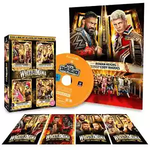 WWE WrestleMania 39 – UK Exclusive Limited Edition (DVD) - Picture 1 of 9