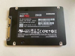 Samsung V-NAND SSD 860 Pro 256GB 2,5" ( MZ7KH256HAHQ ) GEBRAUCHT - Bild 1 von 2