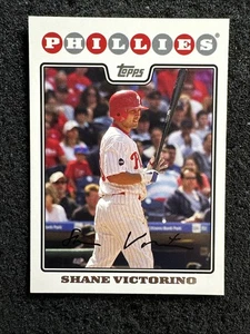 Shane Victorino #238 2008 Topps cantidad de béisbol Philadelphia Phillies - Imagen 1 de 2