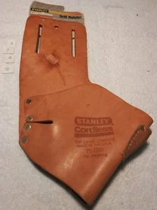 75-900 STANLEY CORDLESS TOPGRAIN COWHIDE LEATHER HOLDER ๐บ๐ธ - Picture 1 of 6