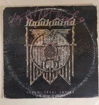 Hawkwind Doremi Fasol Latido LP Signed by Nik Turner - Image 1 of 3