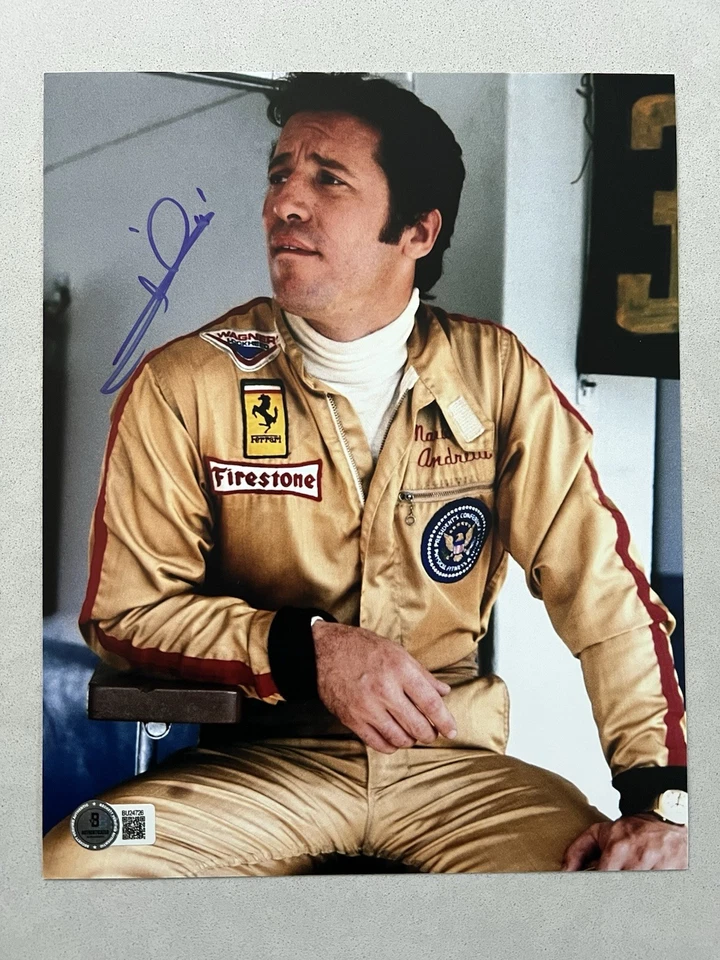 Mario Andretti autographed signed 8x10 photo Beckett BAS COA Formula One CARS F1 Foto 1 de 1