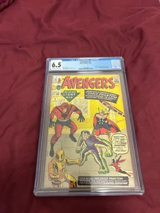 November 1963 Marvel Comic Avengers #2 Graded CGC 6.5 - Picture 1 of 2