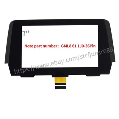 Replacement Touch Screen for 2016–2019 Mazda 6 Digitizer Radio OEM GML861 1J0 - Image 1 of 4