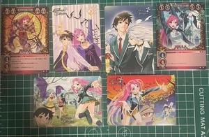 Rosario and Vampire trading card Lot 6 set Moka Kurumu Japan anime hobby m658 - Picture 1 of 3