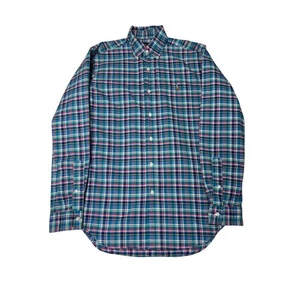 Ralph Lauren Men's Classic Fit Plaid Button Down Shirt Size S 100% Cotton - Picture 1 of 9