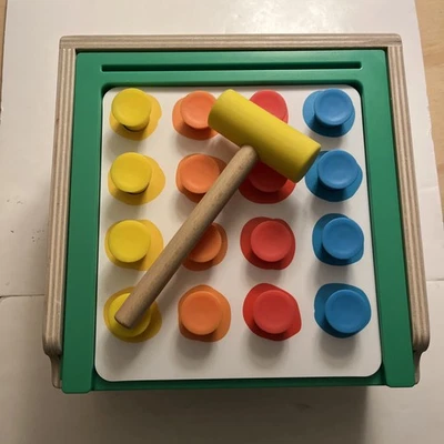 Lovevery Match & Tap Hammer Box Juguete Investigador Juego Kit Completo Foto 1 de 4