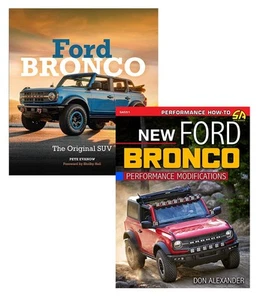 Ford Bronco Performance Modifications & The Original SUV 2 Book Set - Picture 1 of 3