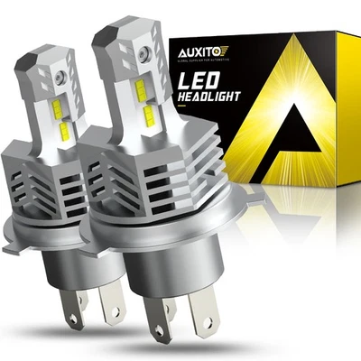 AUXITO HB2 H4 9003 LED Headlight Kit High Low Beam 6000K White Light Bulbs 10S - Image 1 of 4