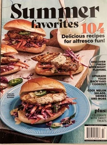 Summer Favorites Magazine 104 Delicious Recipes 2024 Special Ed Backyard Cookout - Foto 1 di 2
