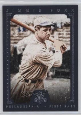 2016 Panini Diamond Kings Blue Framed /99 Jimmie Foxx #8 HOF - Image 1 of 2
