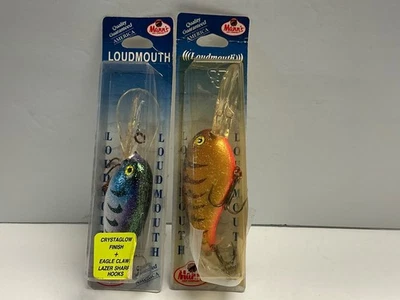 Mann's Loudmouth Lure Lot 5/8 oz Bronze Back & Bluegill - Image 1 of 2