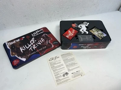 Killer Trivia Game Friday the 13th Nightmare On Elm Street Complete 75% Sealed - Image 1 of 4