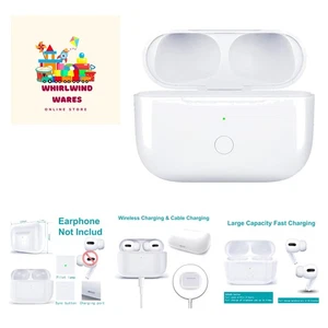 Wireless Charging Case Compatible with AirPods Pro 1st & 2nd Generation, for ... - Picture 1 of 10