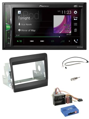 Pioneer 2DIN Lenkrad DAB USB Bluetooth Autoradio für Porsche Boxster 2012-2016 - Bild 1 von 4