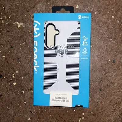 Speck Candyshell Grip Samsung Galaxy A35 5G White & Black Protective Phone Case  - Image 1 of 2