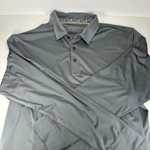 Maelreg Poloshirt Herren 3XL Grau Grau Performance Golf Langarm Stretch Typ - Bild 1 von 7