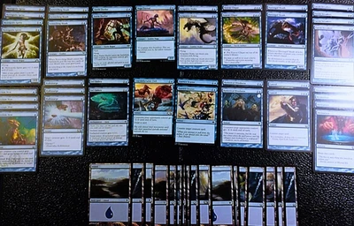 Faerie Zombie Duelist ~ ELITE Mono Blue 60 Card Deck ~ SUPER FUN ~ RARE ~ Mtg - Image 1 of 2