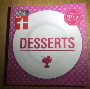 Desserts Kochbuch „unsere besten Rezepte“ -Stiftung Warentest- TOP Zustand  - Bild 1 von 2