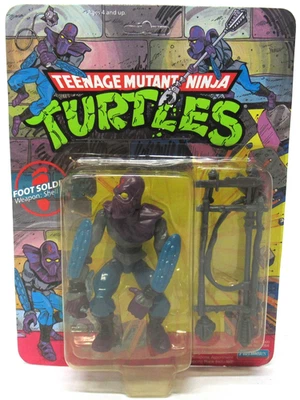 Nuevo Sellado Playmates TMNT Foot Soldier 10-Back 1988 Tortugas Ninja De Colección Foto 1 de 4