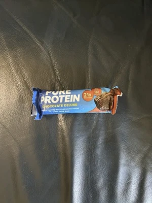 Barra de proteína Pure Protein 21 g - Chocolate Deluxe - 10 quilates Foto 1 de 2