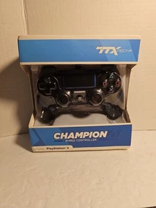 TTX Tech Champion Wireless Controller für PlayStation PS4 SCHWARZ FM - Bild 1 von 6