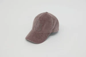 NWT Brunello Cucinelli Men Cashmere Blend Corduroy "BC" Logo Baseball Cap M A252 - Picture 1 of 8