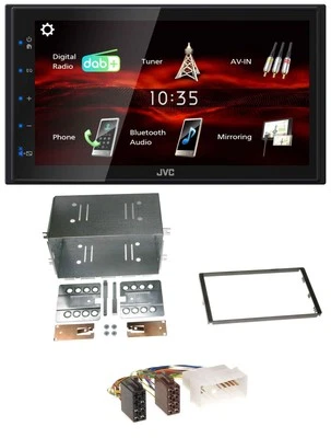 JVC USB Bluetooth MP3 DAB 2DIN Autoradio für Kia Optima Magentis 05-10 - Bild 1 von 4